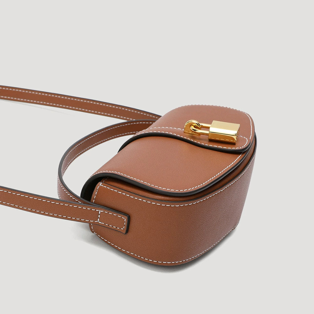 Women's Crossbody Bag | Elegant Minimalist Leather Shoulder Bag 30.5×4×12.5cm