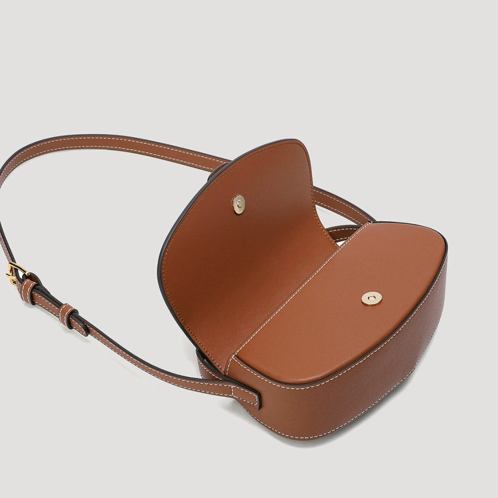 Women's Crossbody Bag | Elegant Minimalist Leather Shoulder Bag 30.5×4×12.5cm